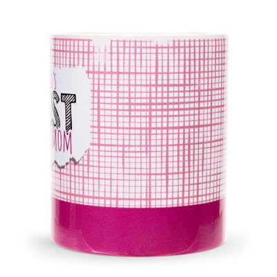 Elanze Designs World's Best Foster Mom Purple #FosterLove 11 Ounce White Ceramic Coffee Mug