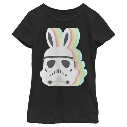 Girl's Star Wars Easter Stormtrooper Pastel Easter Ears T-shirt : Target