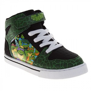 Kids Teenage Mutant Ninja Turtles TMNT High Top Sneakers - 1 of 3