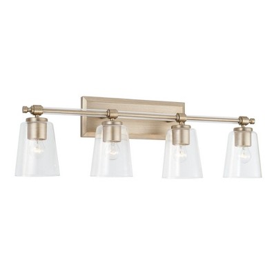 Capital Lighting Breigh 4 - Light Vanity in  Brushed Champagne