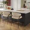 TOV Furniture Tatum Cream Textured Performance Boucle Counter Stool - 2 of 4