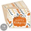 Big Dot of Happiness Happy Thanksgiving - Party Table Decorations - Fall Harvest Party Placemats - Set of 16 - 3 of 4