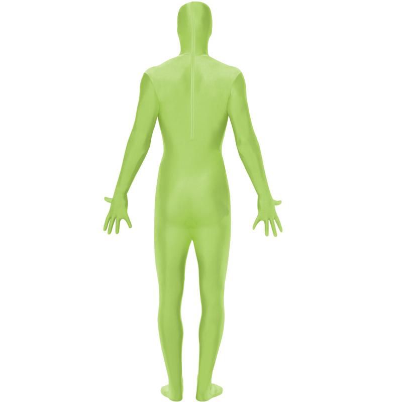 Smiffy Second Skin Suit Men's Costume (Green), 2 of 5