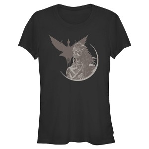 Juniors Womens Avatar: Fire and Ash Jake and Toruk Official Artwork T Shirt - 1 of 4