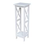 X-Sided Plant Stand White - International Concepts