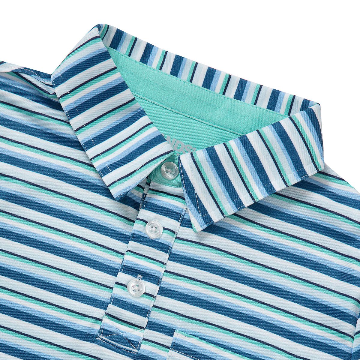 Lands' End Kids Short Sleeve Athletic Polo Shirt - thumbnail 3