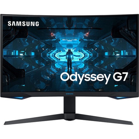 Samsung LC32G75TQSNXZA-RB 32" Odyssey G7 Gaming Curved Monitor - Certified Refurbished - image 1 of 4