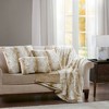 20"x20" Oversize Marselle Faux Fur Square Throw Pillow - Madison Park - image 4 of 4