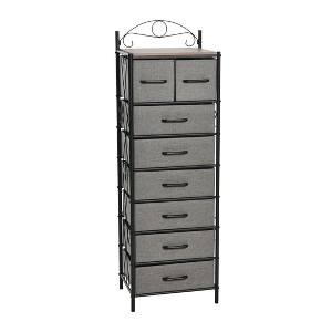 Victoria Dresser Tower Storage Organizer with 8 Drawers - 1 of 4