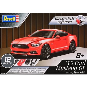 Level 2 Easy-Click Model Kit 2015 Ford Mustang GT 1/25 Scale Model by Revell - 1 of 4