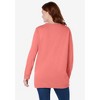 Woman Within Fleece Sweatshirt - 3 of 4