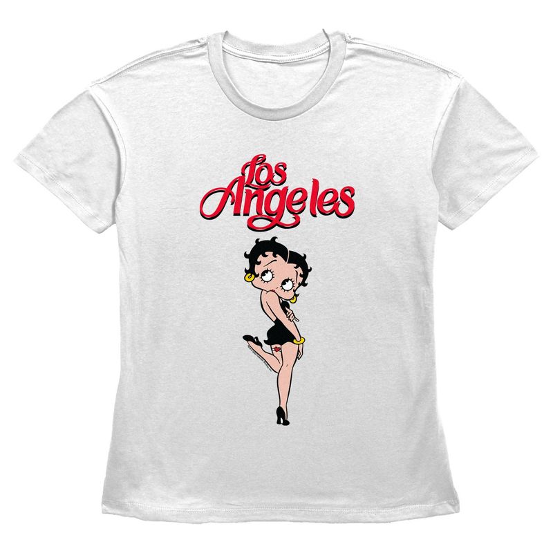 Women's Betty Boop Los Angeles Betty T-Shirt, 1 of 4