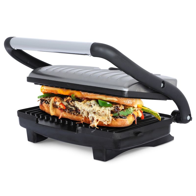 Brentwood Select Compact Non-Stick Panini Grill and Sandwich Maker, 5 of 7