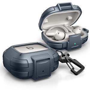 Dexnor for Beats Powerbeats Pro 2 Case with Drop-Proof Lock, Shockproof Rugged Bumper Cases with Carabiner & Keyring & Cleaner Kit - 1 of 3