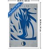 Trends International NBA Dallas Mavericks - Logo 25 Framed Wall Poster Prints - 3 of 4