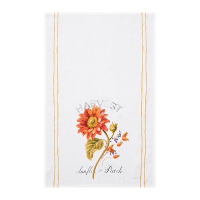 C&F Home Sunflower Harvest Printed Flour Sack Kitchen Towel