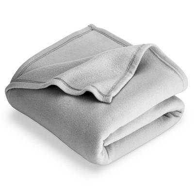 Lightweight Polar Fleece Blanket by Bare Home