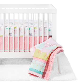 Crib Bedding Set Forest Frolic 4pc - Cloud Island™ Pink