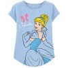 Disney Disney Princess Girls T-Shirt (Sets) Jasmine Ariel Tiana Snow White Belle Rapunzel Cinderella Mulan Aurora Moana Clothes - 4 of 4