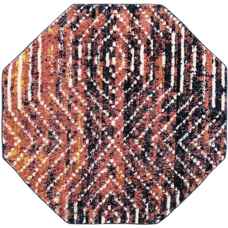 Unique Loom Tagine Collection Area Rug - Safiya (5' 3