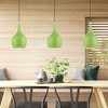 Livex Lighting Andes 1 - Light Pendant in  Shiny Apple Green/Polished Chrome - 3 of 4