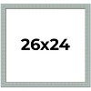 PosterPalooza | Photo Size Refined Blue Picture Frame - UV Acrylic, Foam Board Backing, Hanging Hardware - 2 of 4