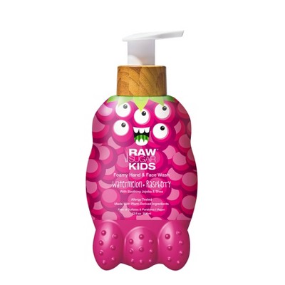 Raw Sugar Kids' Foaming Hand & Face Wash - Watermelon + Raspberry - 12 fl oz
