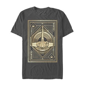 Men's Star Wars The Last Jedi X-Wing Card T-Shirt - 1 of 4