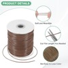 Unique Bargains Waxed Polyester Durable Flexible Beading Cord 1 Roll - 2 of 4