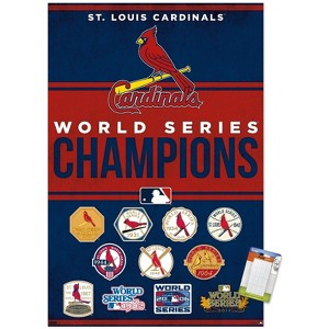 Trends International MLB St. Louis Cardinals - Champions 23 Unframed Wall Poster Prints - 1 of 4