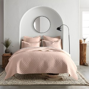 Austin Linen Blend Quilt Set - Levtex Home - 1 of 4