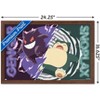 Trends International Pokémon - Gengar Snorlax Battle Framed Wall Poster Prints - 3 of 4