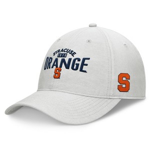 NCAA Syracuse Orange Unstructured Chambray Cotton Hat - Gray - 1 of 4