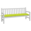 vidaXL Garden Bench Cushion Bright Green Oxford Fabric 70.9x19.7x2.8 in - 3 of 4