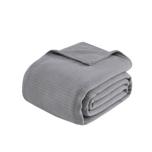 TopComfy Baby Blankets Microfleece Blanket Warm And Substantial Blanket Comfortable Blanket King For Bedroom, Gray, 15.55"*12.4"*7.09" - 1 of 4