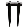 Metal & Aluminum Accent Table - Bronze Multi-Color Finish, Modern Side Table for Home, Office, Bedroom & Living Room Decor, 24 Inches - 2 of 4