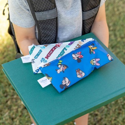 Bumkins Disney Reusable Snack Bag - Mickey and Friends