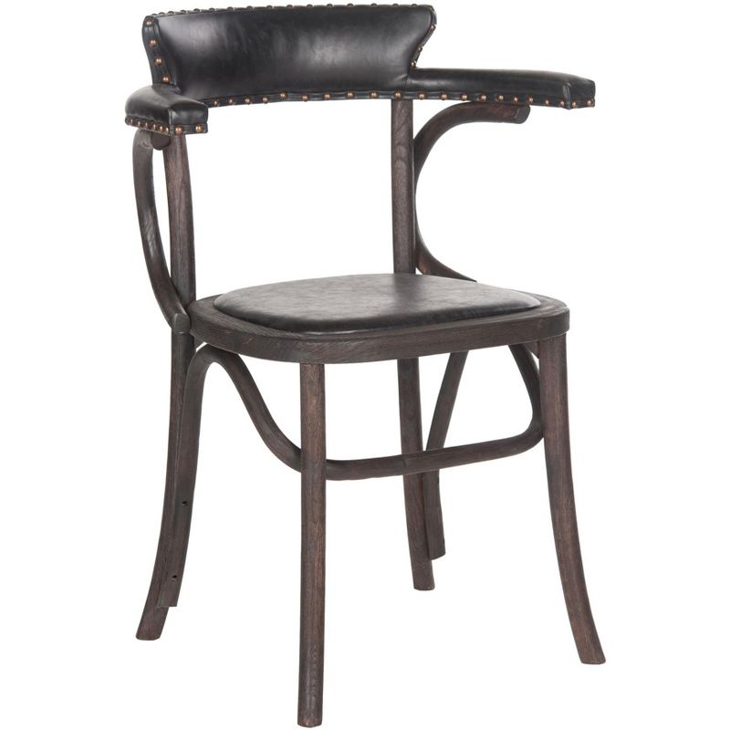 Kenny Arm Chair - Antique Black - Safavieh., 3 of 5