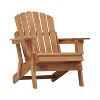 Cesicia Wooden Kid's Adirondack Chair for Outdoor, Patio Lounge Chiar for Kids - 2 of 4