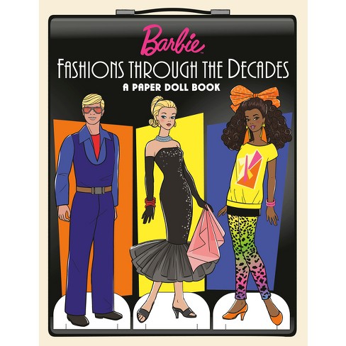 Barbie Fashions Through The Decades A Paper Doll Book By Random House paperback Target