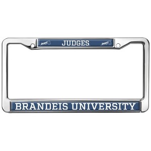 Brandeis University Mascot Full Size Standard License Plate Metal Frame - 1 of 4