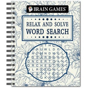 Brain Games - Relax and Solve: Word Search (Toile) - by  Publications International Ltd & Brain Games (Spiral Bound) - 1 of 1