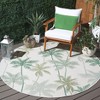Courtyard CY8354 UV & Stain Resistant Non-Shedding Power Loomed Indoor/Outdoor Rugs - Safavieh - 2 of 4