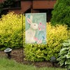 Briarwood Lane Garden Flag 12x18 For Outdoor Easter Bunny and Tulips Primitive For Easter Garden Flag Flags For Outside - 4 of 4
