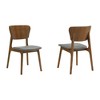 Kalia Upholstered Wood Dining Chair - Set of 2 - 2 of 4