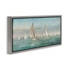 Stupell Industries Sailboat Fleet Ocean Waves, 25" x 11" - 3 of 4