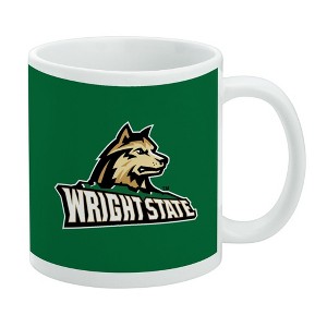 Wright State Primary Logo Ceramic Coffee Mug Novelty Gift Mugs for Coffee Tea and Hot Drinks 11oz White - 1 of 4