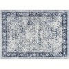 Coucheta Area Rug Washable Non-Slip Rug - Distressed Floral Print Low Pile Carpet, Tone Retro Accent Mat for Indoor Use，Multiple Sizes and Colors - 2 of 4