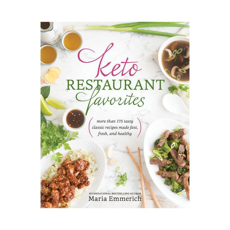 Keto Restaurant Favorites - by  Maria Emmerich (Paperback), 1 of 2