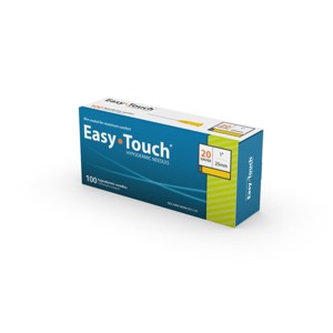 Easy Touch Hypo Needle 20G X 1In, 100 Count : Target